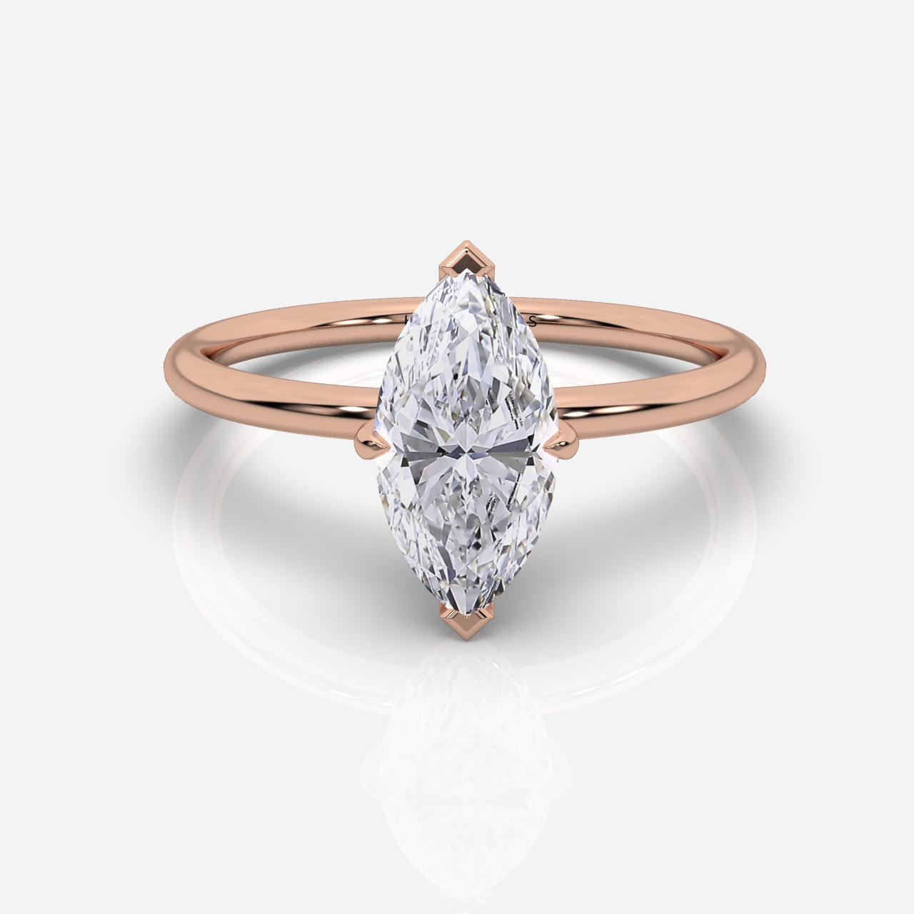 Juliette Hidden Halo Marquise